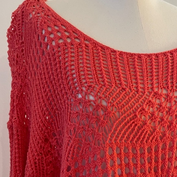 *NWOT* New Directions Woman Pink Knit Sweater - Picture 2 of 6